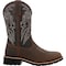 Rocky Men's Waterproof Western Boot, 8 M, Steel Toe, 12 in H, Chocolate, RKW0434 RKW0434 - alternate 6